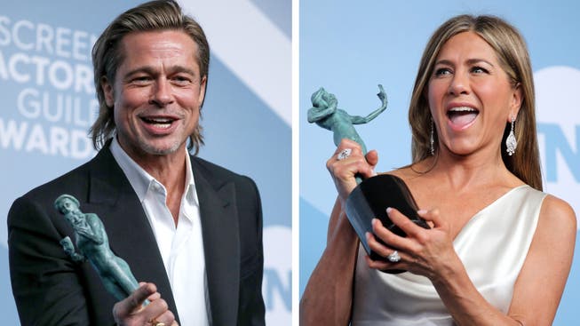 Das Ex-Ehepaar Brad Pitt und Jennifer Aniston lassen die Gerüchteküche brodeln beim 26. Screen Actors Guild Award (SAG) in Los Angeles.