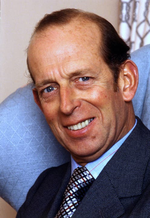 Prinz Edward, Herzog von Kent (*9. Oktober 1935): Prinz Edward ist Vetter von Königin Elizabeth II. und Enkel von Georg V.. Er wurde 1935 als erstes Kind von Prinz George, Herzog von Kent, und dessen Ehefrau, der Prinzessin Marina von Griechenland geboren. (Bild: Keystone)