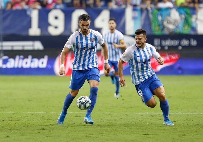 Lorenzo Gonzalez (rechts) in einem Spiel mit Malaga.