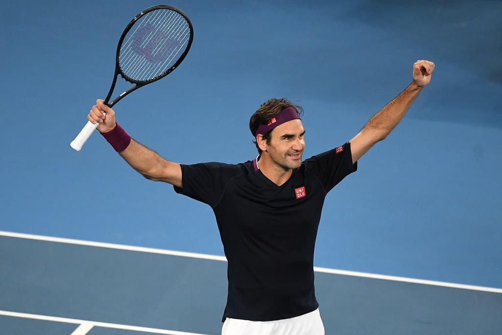 Die Erlösung: Roger Federer gewinnt das Match gegen John Millman
