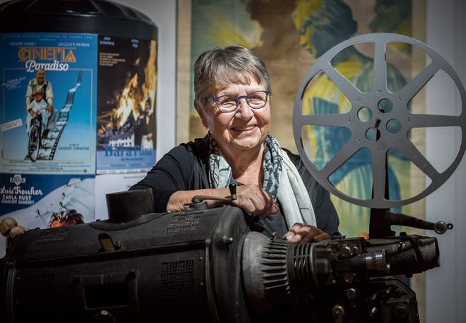 Vreni Schawalder und ihr Team haben viele Stunden ehrenamtlich in die historische Schau über Kino in der Region investiert.