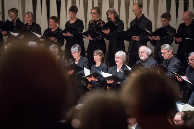Der Bach-Chor St.Gallen singt Brahms’ Nänie.