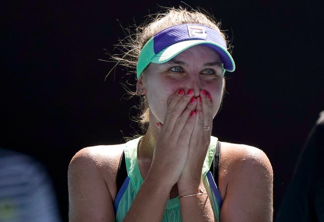 Sofia Kenin steht im Final der Australian Open.
