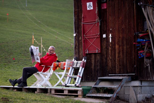Beat Weber freut sich auf die Jubiläumsfeier für den Skilift. 