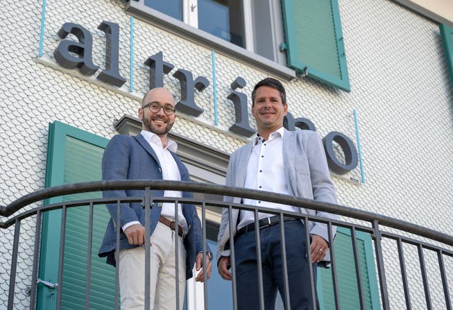 Sind bei der Altrimo Treuhand Group zu Partnern aufgestiegen: Remo Broger (links) und Marcel Eugster.