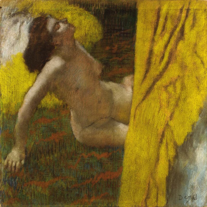 Edgar Degas: «Weiblicher Akt» (um 1885/86).