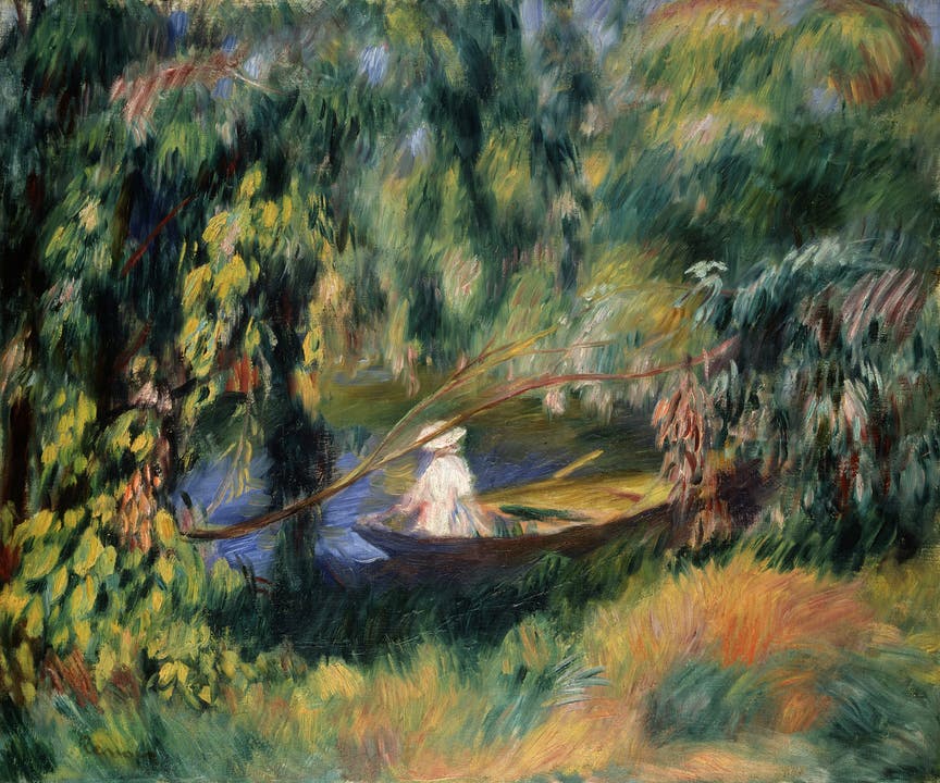 Pierre-Auguste Renoir: «Das Boot» (um 1878).