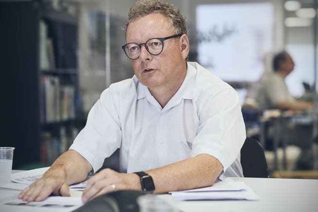 «Wir haben gestaunt, womit argumentiert wurde»: Salinen-CEO Urs Hofmeier über den Widerstand gegen das Abbauprojekt auf der Muttenzer Rütihard, das mittlerweile sistiert worden ist.