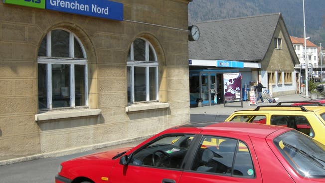 Der Kiosk am Bahnhof Grenchen Nord. Archivbild.