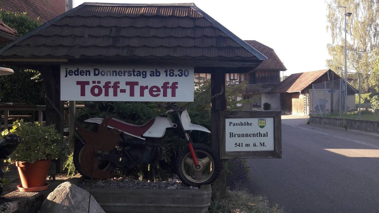 Beim Restaurant Dorfbeizli in Brunnenthal