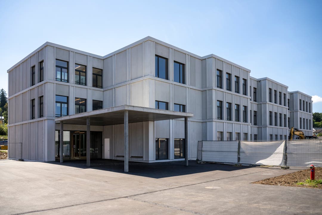 Das neue Schulhaus Brühl 3 in Gebenstorf.