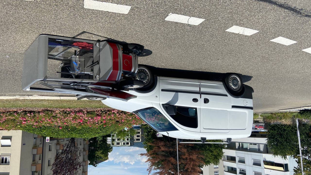 Unfall mit Elektromobil in Neuenhof am 14. Juli 2020