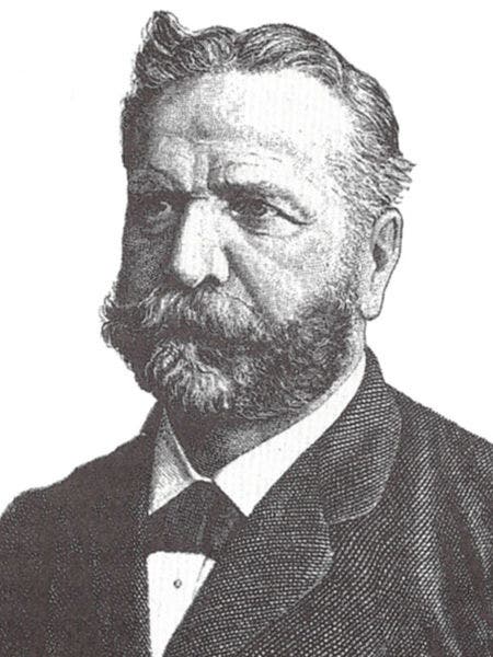 Bernhard Hammer: Verbunden mit der Spar- und Leihkasse und Verwaltungsratspräsident von 1858 bis 1863.