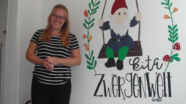 Im August 2019 eröffnete Stefanie Herzog in Recherswil die Kindertagesstätte Zwergenwelt. Die Kita wird nun unterstützt.