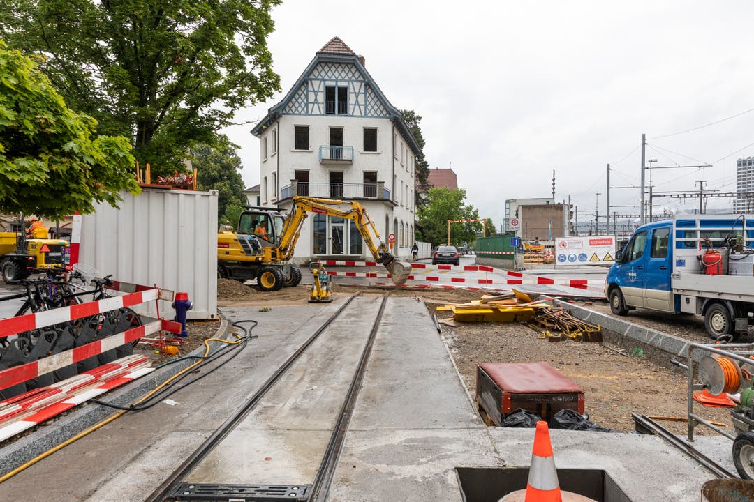 Der Abriss des Boeniger-Hauses erfolgt aus Sicherheitsgründen bei Nachtarbeiten vom 22. auf den 23. Juni.