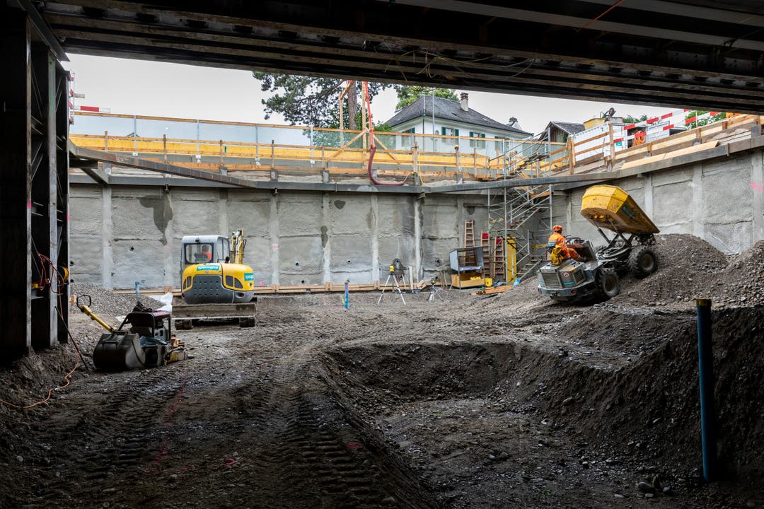 Bis die Limmattalbahn Ende 2022 ihren Betrieb aufnimmt, stehen noch viele Bauarbeiten an.