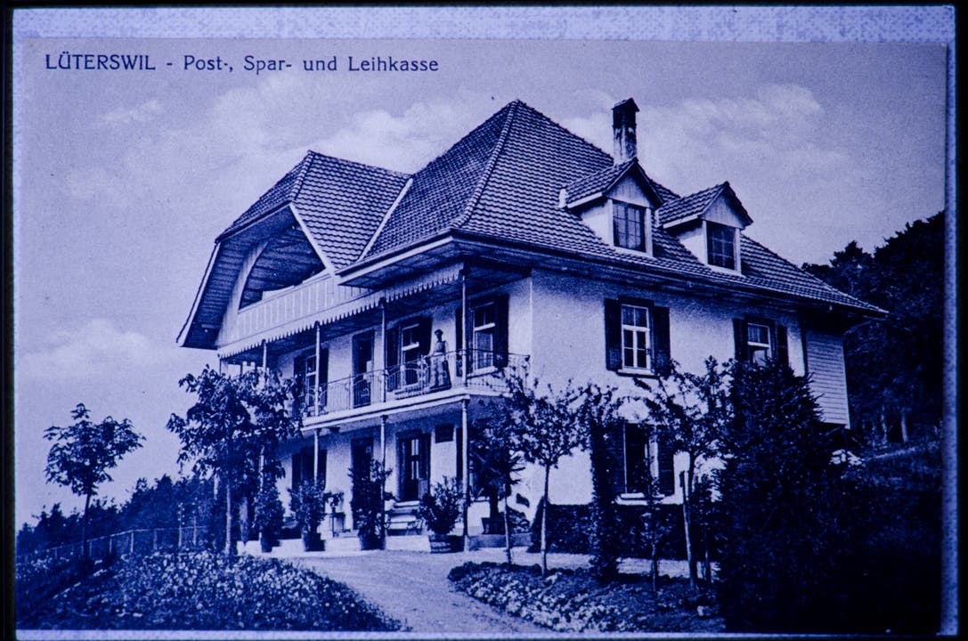 Später kaufte die Bank ein Gebäude in Lüterswil und zog aus der Wirtschaft aus.