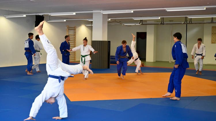 Berner Junioren-Judokas waren in Grenchen im Trainingslager