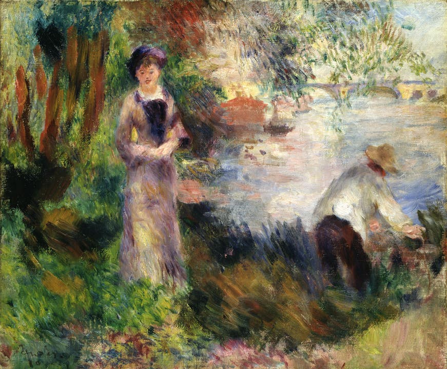 Pierre-Auguste Renoirs «Auf der Insel Chatou» (um 1879).