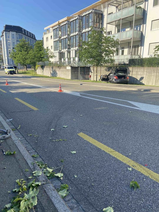 Der Unfall ereignete sich auf der Sonnenbergstrasse.