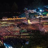 Veranstaltungen der Superlative wie «Allmend rockt» haben im Kanton echten Seltenheitswert. (Bild: Philipp Schmidli (Luzern, 25. August 2018))