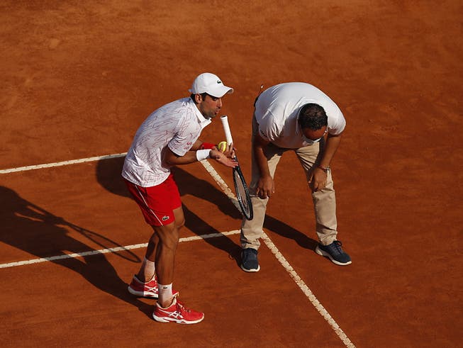 Soll gemäss Novak Djokovic hinfällig werden: Die Diskussion mit dem Linienrichter.