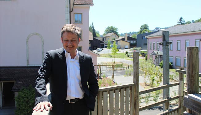 Andreas Kummer, Präsident des Vereins Kinderheim Bachtelen, blickt zuversichtlich in die Zukunft.