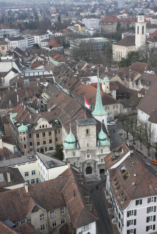 Rathaus Solothurn: Etliche Chefbeamte haben private Nebenjobs.