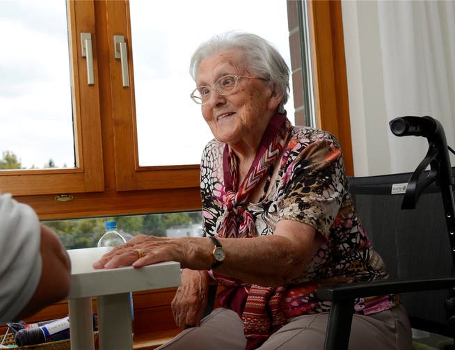 Die 91-jährige Solothurnerin Martha Trüssel erinnert sich an die Tage der Kriegsmobilmachung.