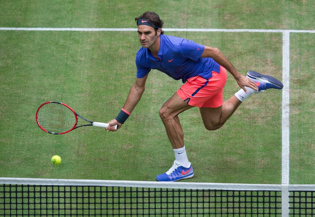 Roger Federer gewinnt in Halle