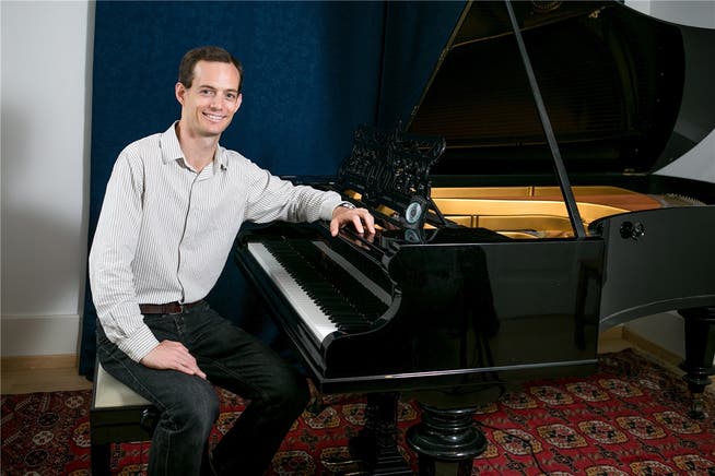 Der Pianist Jason Paul Peterson lebt in Ennetbaden und hat schon die grössten Bühnen der Welt bespielt, zum Beispiel die Carnegie Hall in New York. Sandra Ardizzone