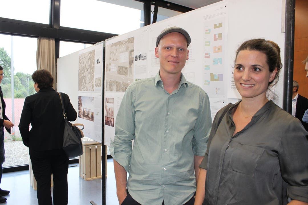 Die jungen Architekten Tilman Schmidt und Daniela Zimmer haben gewonnen