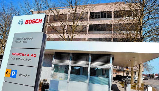 Bosch verlagert von Frauenfeld nach Osteuropa - am Standort Zuchwil für den Bereich Zubehör will Bosch festhalten. (Archiv)