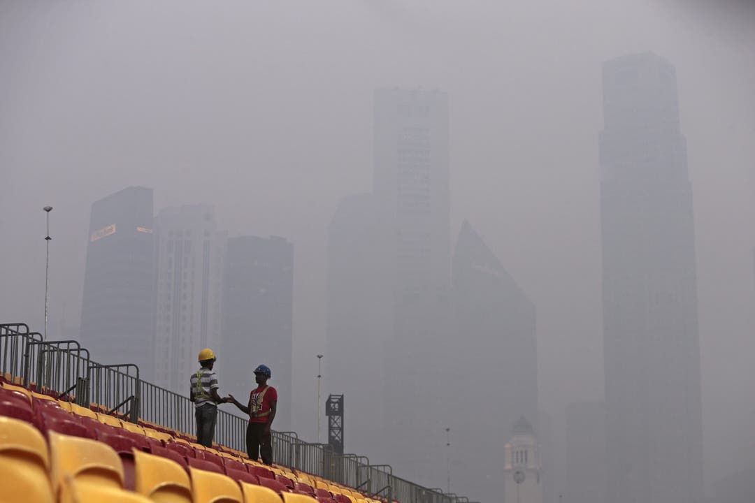 Smog in Singapur