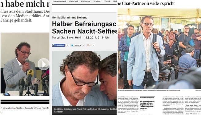 Geri Müller in den Medien.