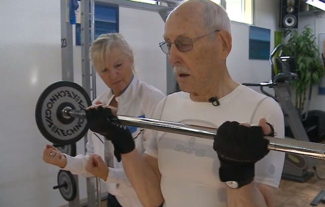 Charles Eugster ist 95 Jahre alt, aber noch so fit wie ein Teenager.