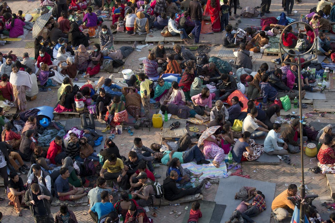 Tausende Nepalesen haben ihr Zuhause verloren.