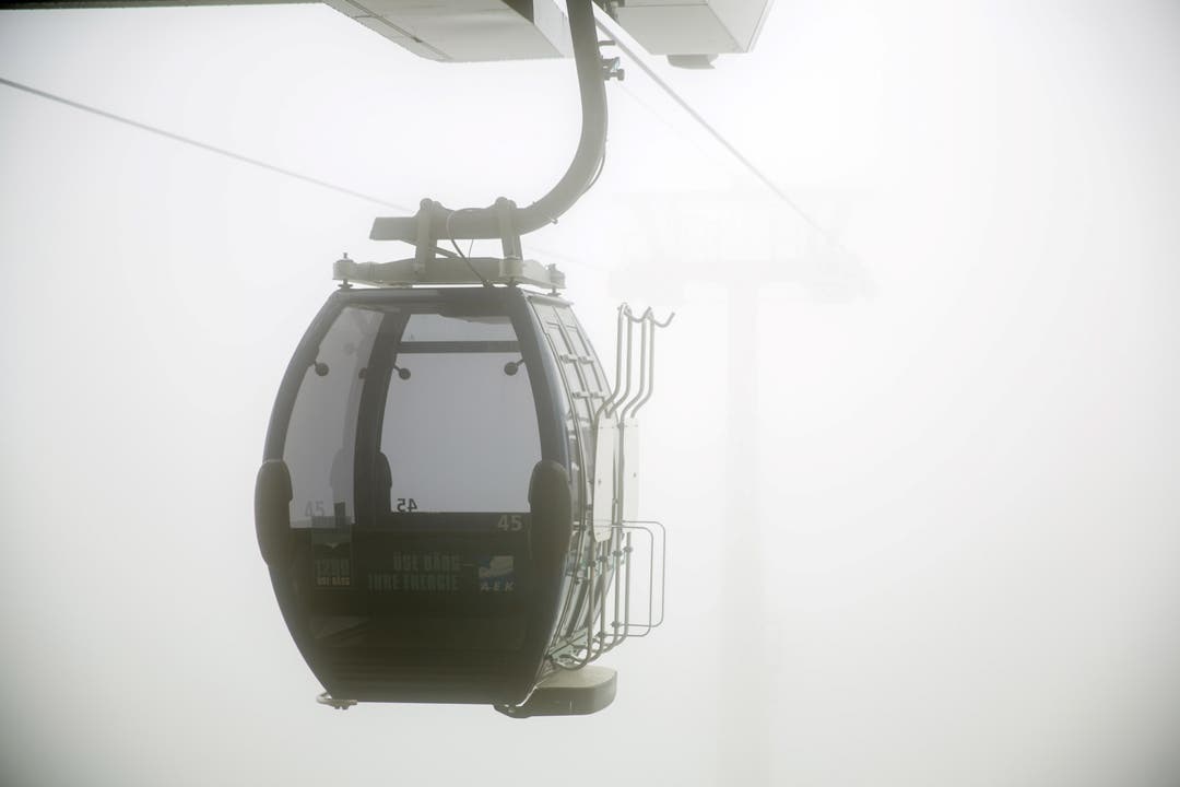 Weissenstein-Gondeli im Nebel