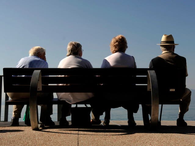 Derzeit fallen 2,3 aktive Versicherte auf einen Rentner. (Symbolbild)