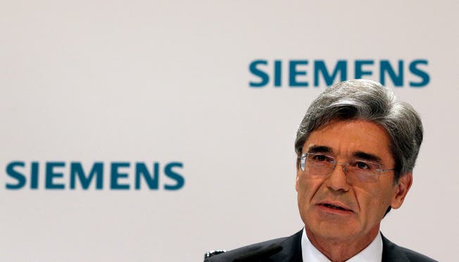 Siemens CEO Joe Kaeser. (Archiv)