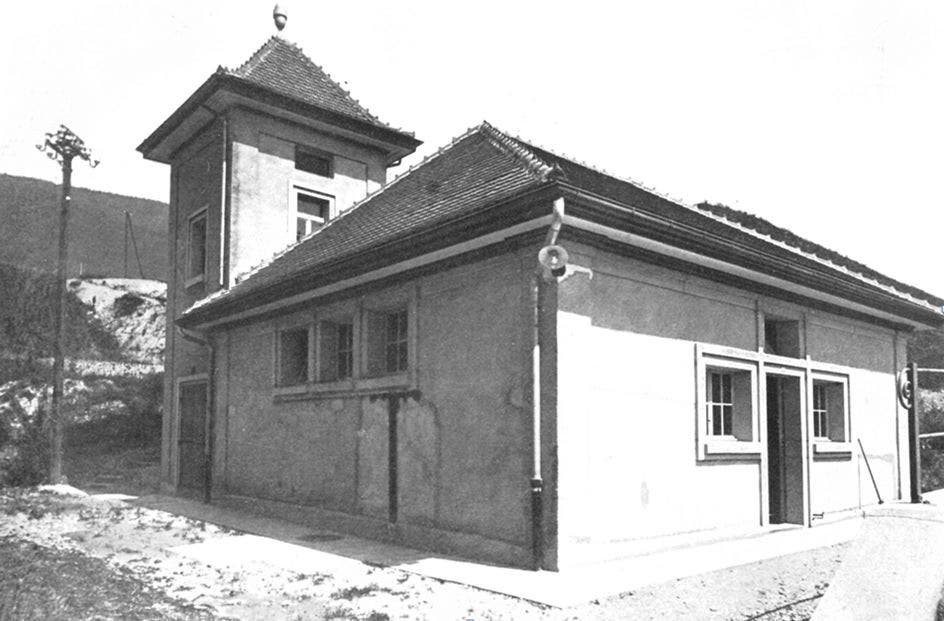 Gebäude um 1915