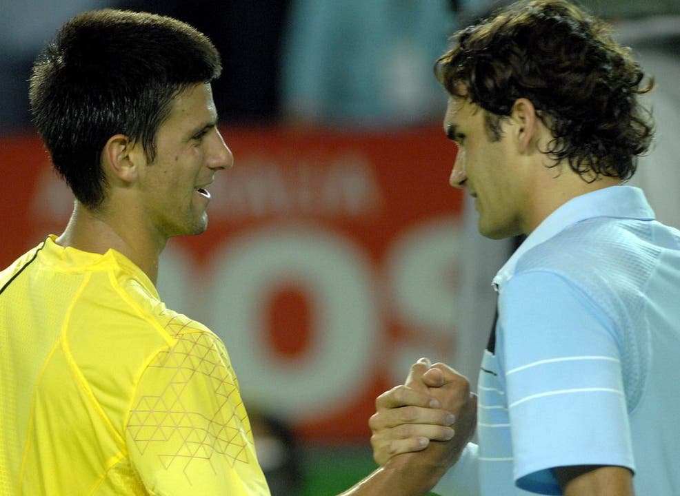 Australian Open 2007 Im Jahr 2007 war Federer die Nummer 1. 3 Grand-Slam-Titel holte er in diesem Jahr. Das musste auch Djokovic bei seiner 2:6, 5:7 und 3:6-Niederlage im Achtelfinal einsehen.