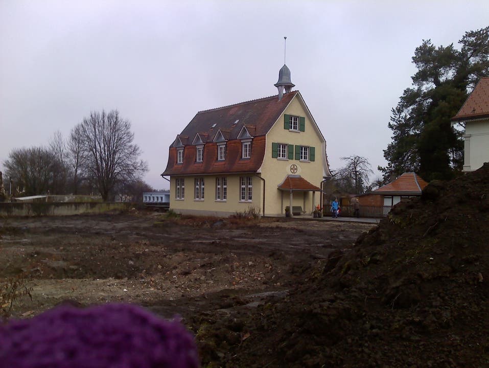 Die alte Kapelle im Februar 2014 vor Beginn der Bauarbeiten