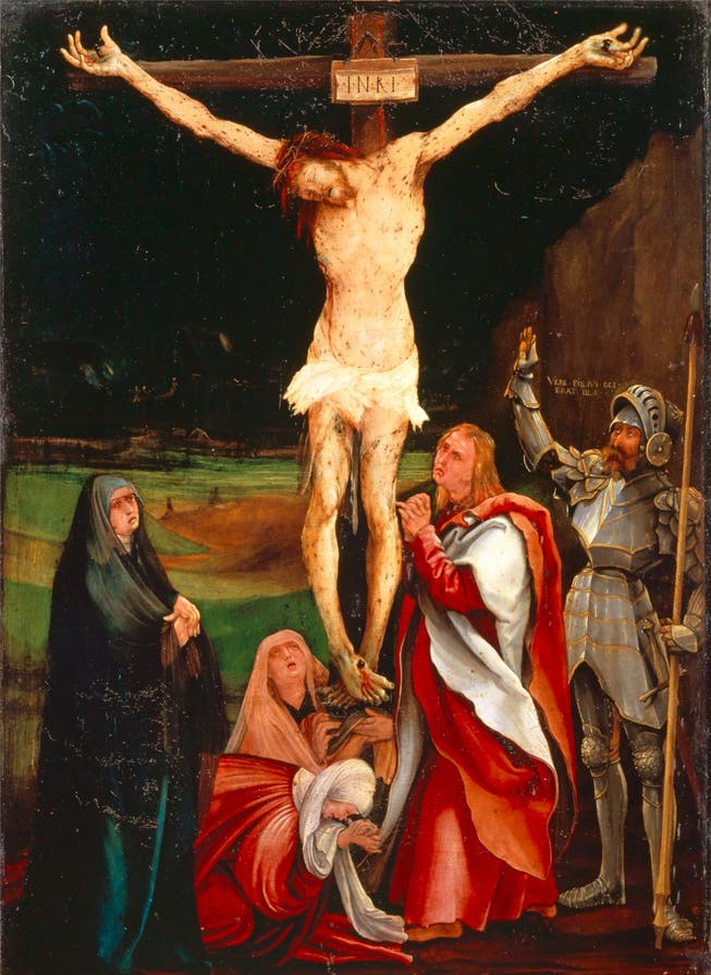 Matthias Grünewald: «Die Kreuzigung Christi» um 1515.