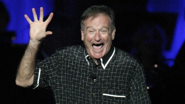 Robin Williams war nicht nur auf der Kinoleinwand zu sehen, sondern auch auf der Bühne.