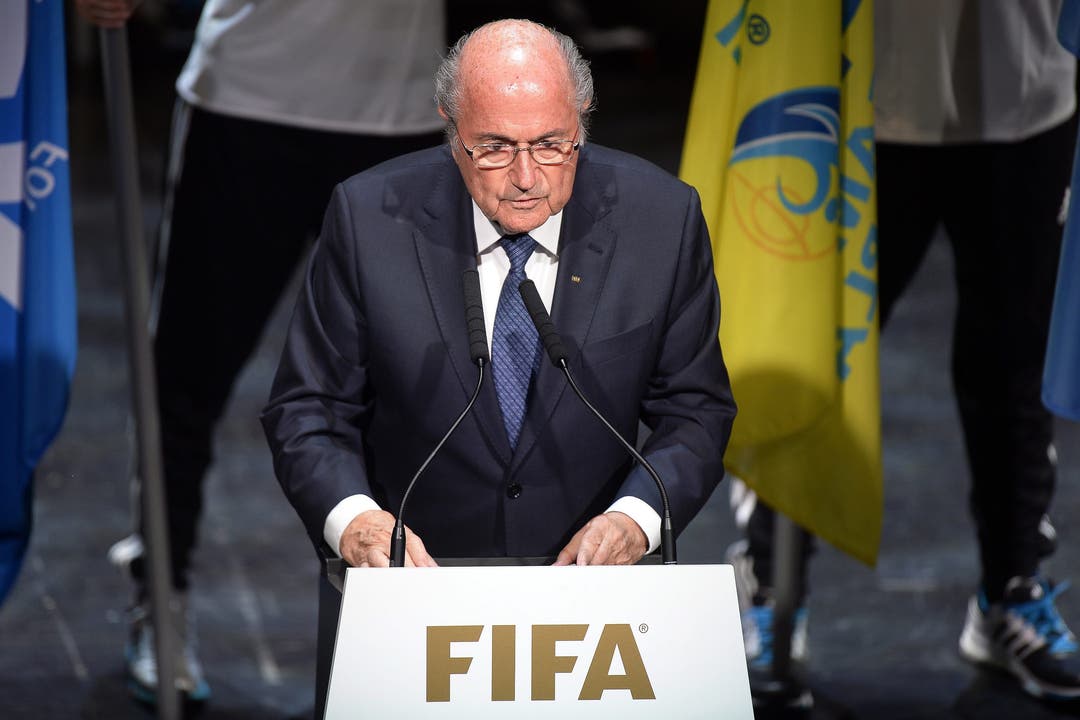 Sepp Blatter bei der Eröffnung des Fifa-Kongresses am Donnerstagabend