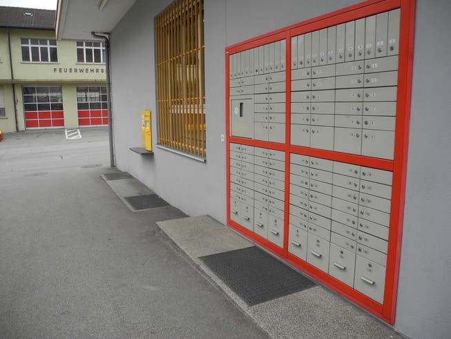 Die Postfachanlage der Schmelzipost wurde bereits per 1. Juni aufgehoben.