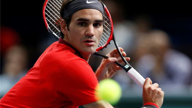 Roger Federer hat die World Tour Finals im Blick.