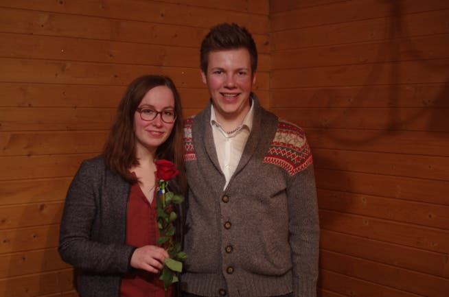 Julia Baumgartner (20, Füllinsdorf) und Joël Bühler (19, Liestal)