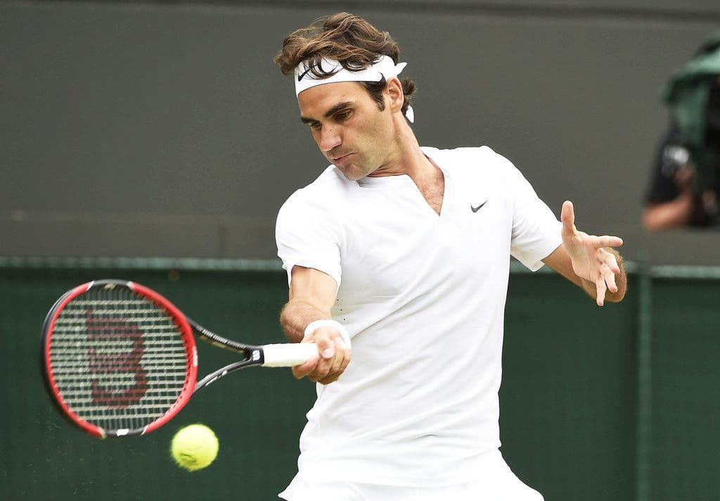 Roger Federer will gegen Andy Murray in den Halbfinal einziehen.